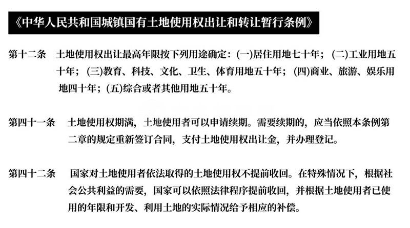 房屋土地使用權到期后怎么辦